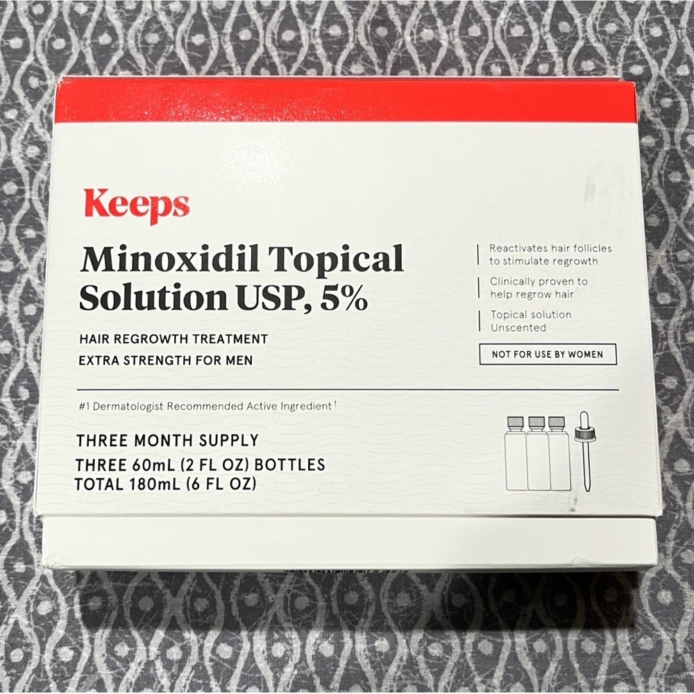 Keeps | Minoxidil Topical Solution 5%